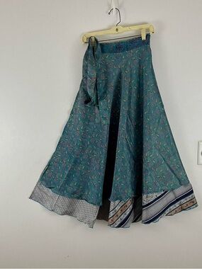 Reversible Maxi Wrap Skirt